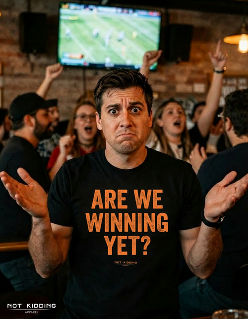 Are we winning yet - Unisex organic mid-light t-shirt